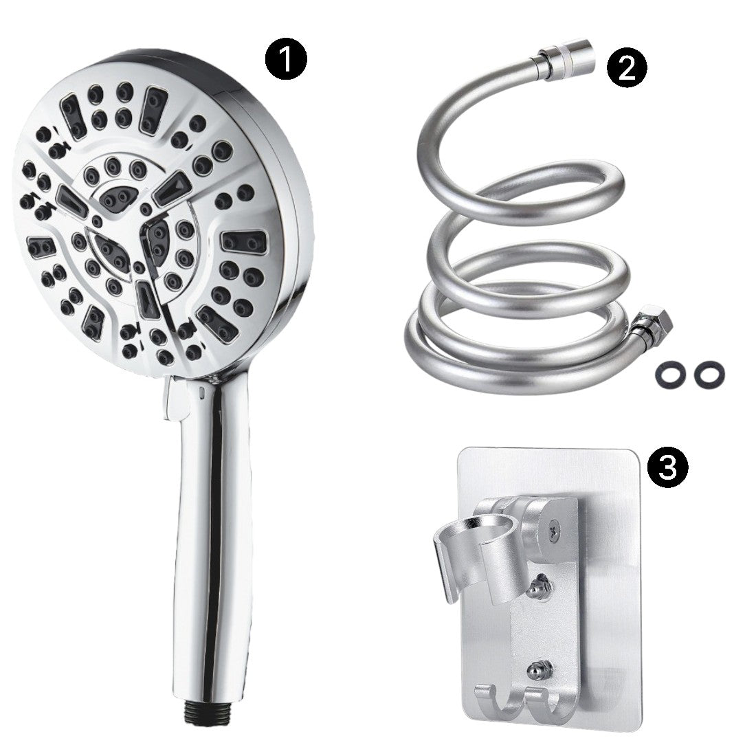 MineralStream Luxe 10 Mode High Pressure Shower Head (Filtered)