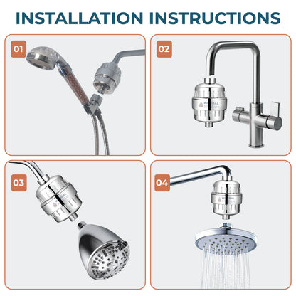 Shower Filter for Hard Water