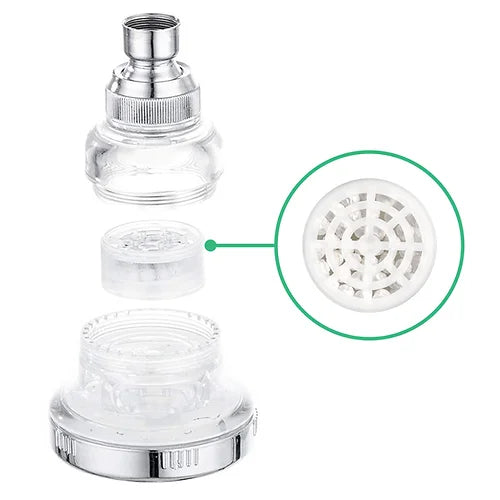 Wall showerhead - Ionic Replacement stones